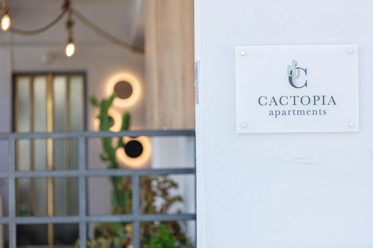 Cactopia Apartments- Hoya-Aeonium Rethymno  Exterior photo