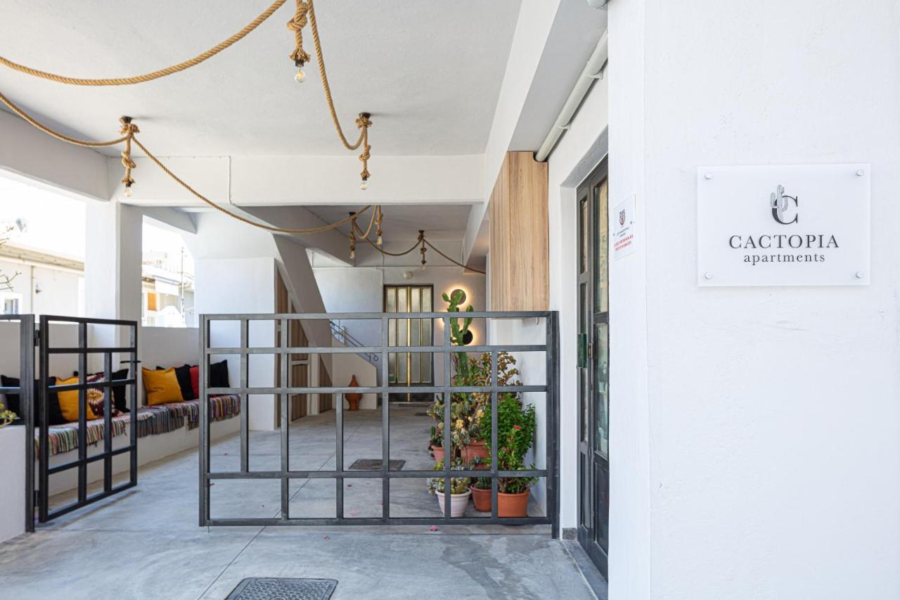 Cactopia Apartments- Hoya-Aeonium Rethymno  Exterior photo