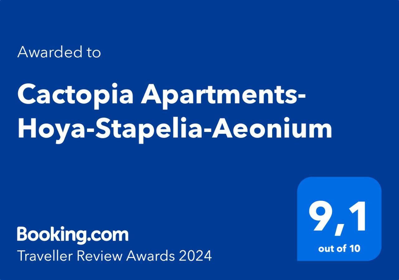 Cactopia Apartments- Hoya-Aeonium Rethymno  Exterior photo