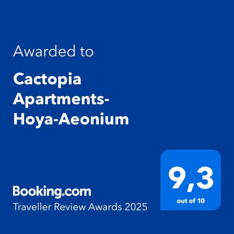 Cactopia Apartments- Hoya-Aeonium Rethymno  Exterior photo